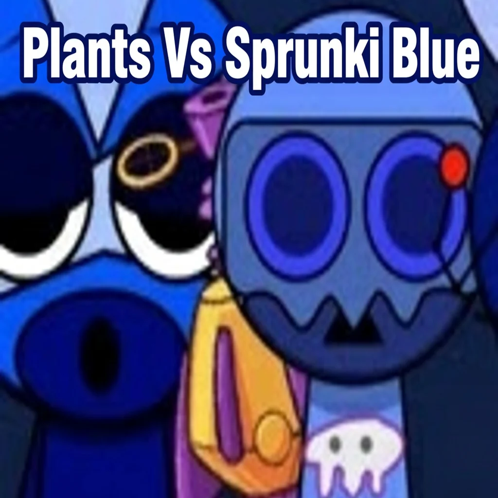 Plants Vs Sprunki Blue