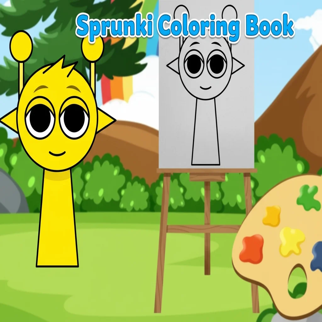Sprunki Coloring Book
