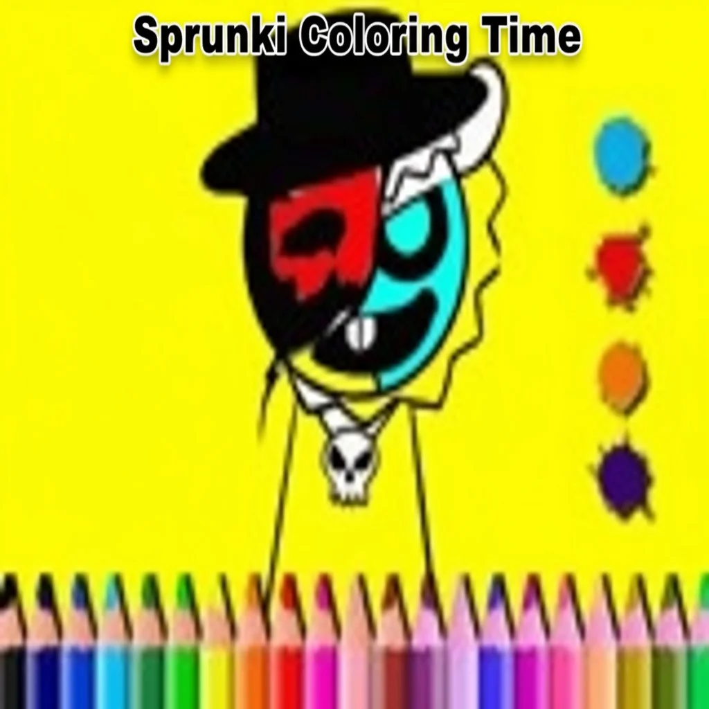 Sprunki Coloring Time