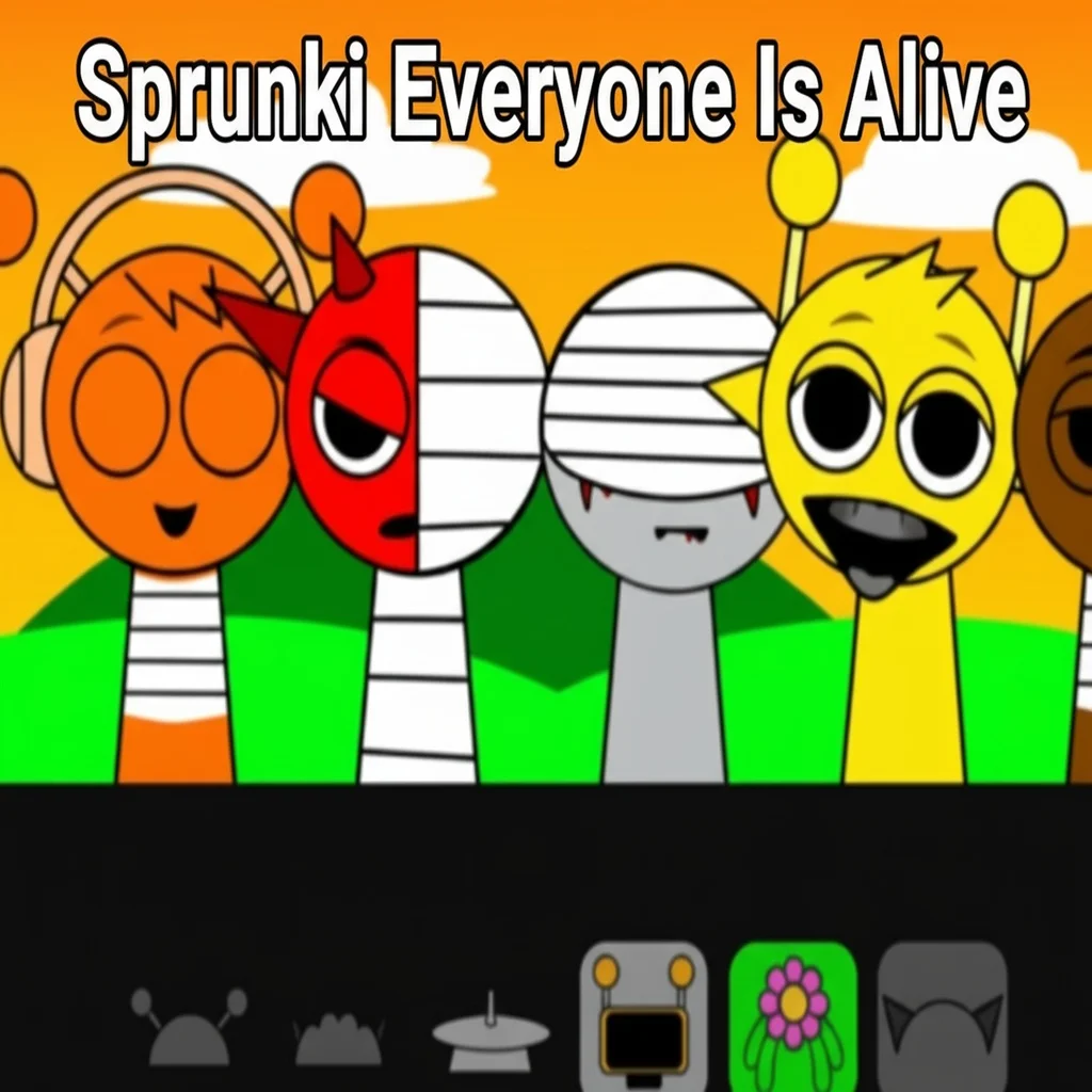 Sprunki Everyone Is Alive