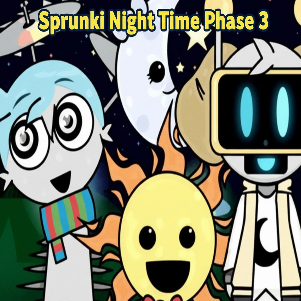 Sprunki Night Time Phase 3 cover