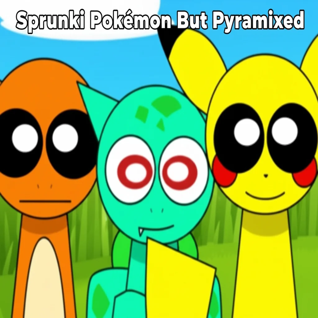 Sprunki Pokemon But Pyramixed cover