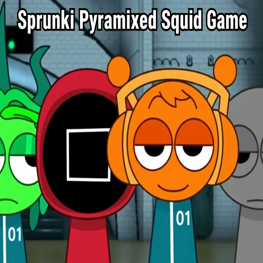 Sprunki Pyramixed Squid Game cover