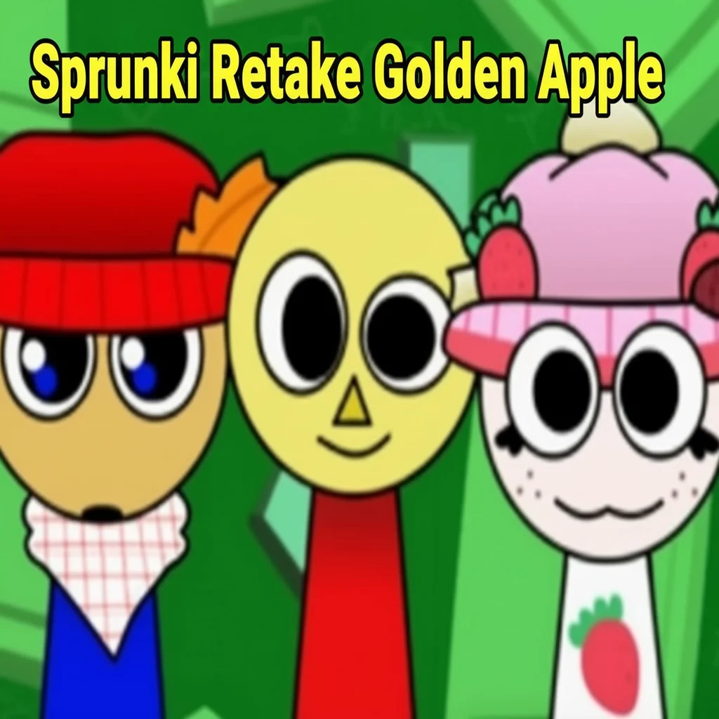 Sprunki Retake Golden Apple cover
