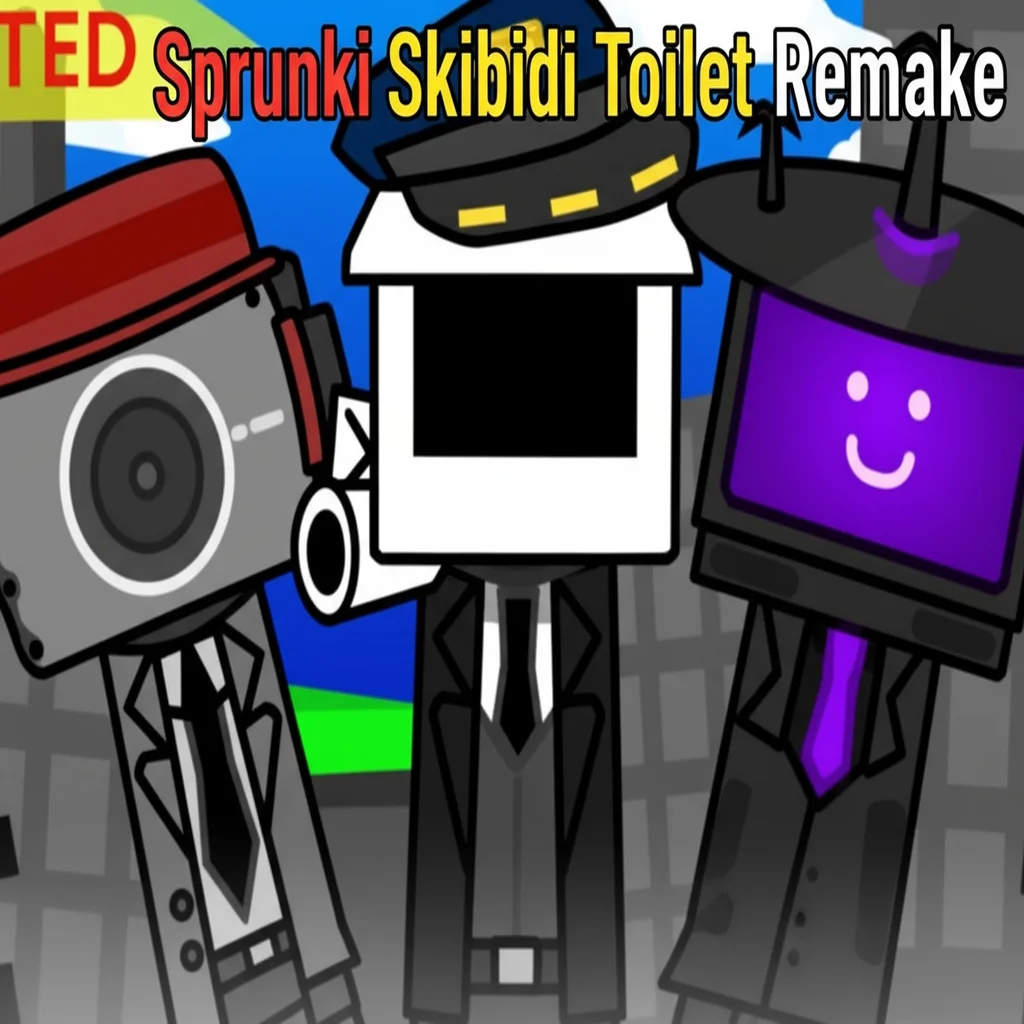 Sprunki Skibidi Toilet Remake cover