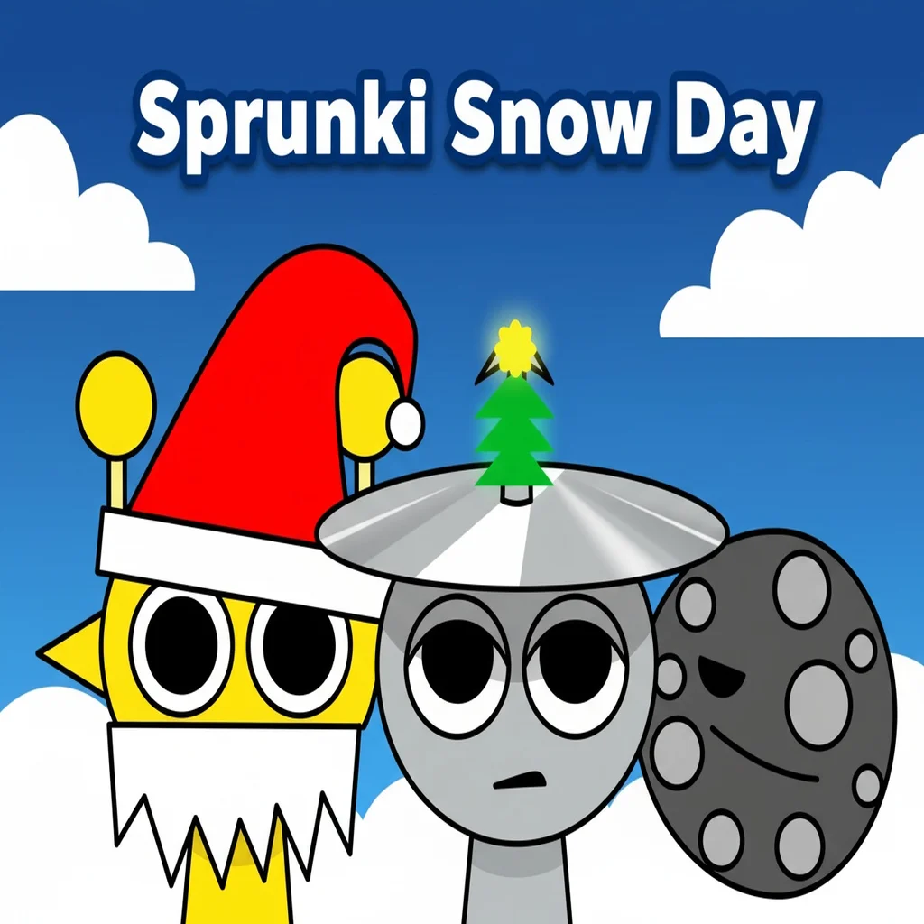 Sprunki Snow Day cover
