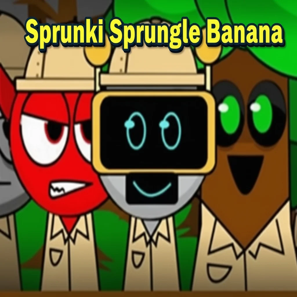 Sprunki Sprungle Banana cover