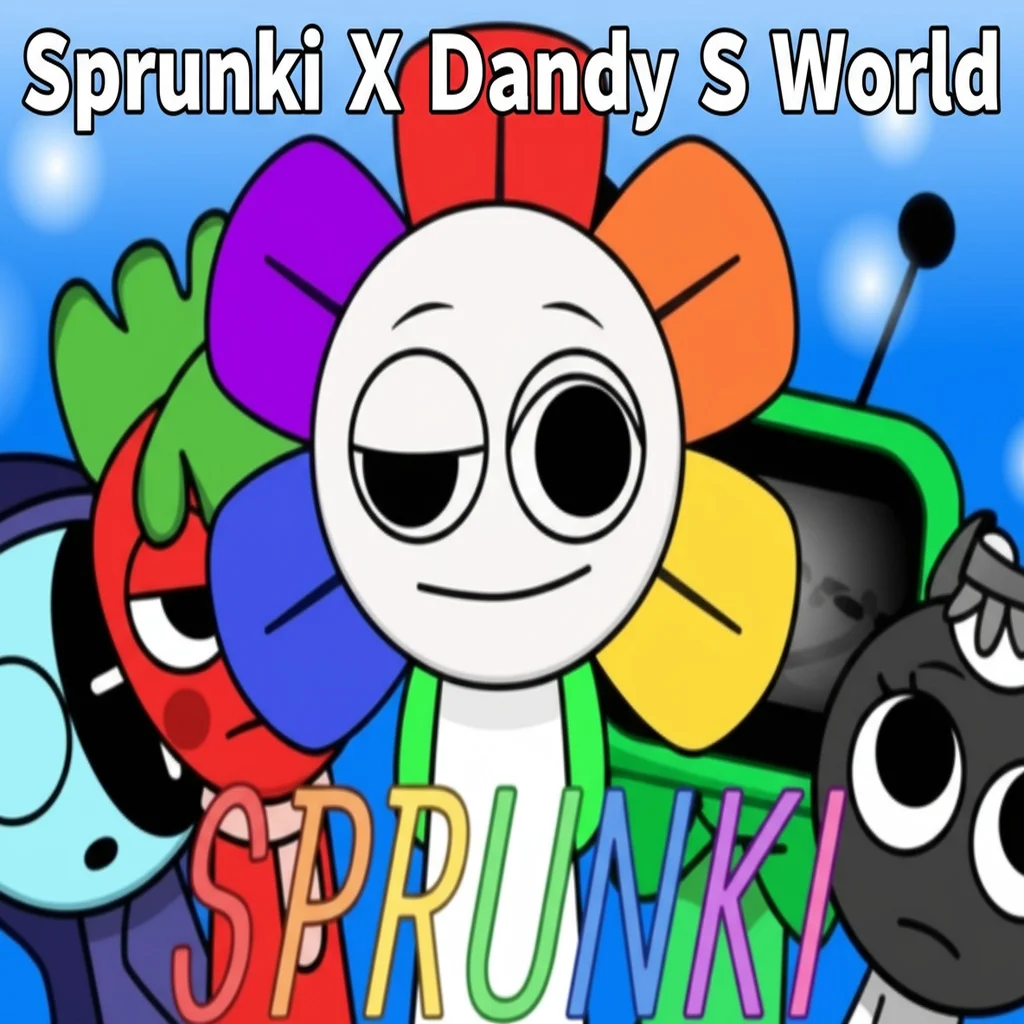 Sprunki X Dandy S World cover