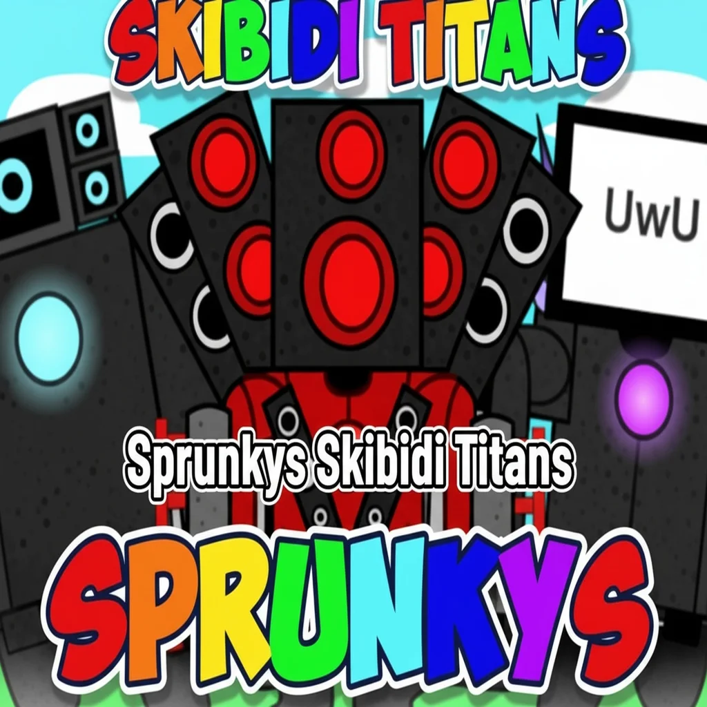 Sprunkys Skibidi Titans cover